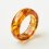 Кольцо янтарь пресс Россия (цельное) размер 16,5