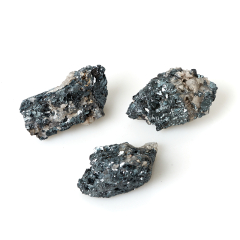 Образец микс гематит, кварц S (4-7 см) (1 шт)