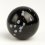 Шар обсидиан снежный США 5 см