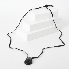 Кулон лабрадор Франция (кожа натур.) капля 4 см