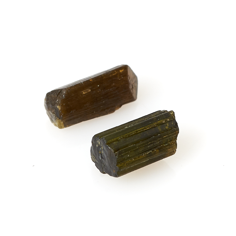 Кристалл турмалин зеленый (верделит) Афганистан (0,5-1 см) (1 шт)