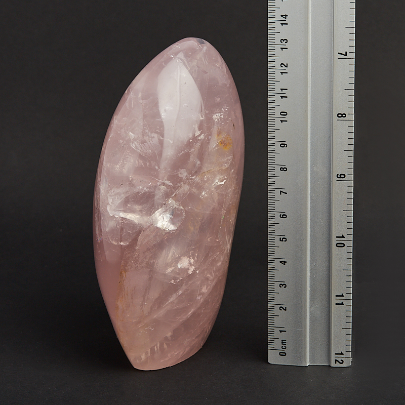 Стела розовый кварц Мадагаскар L (12-16 см)
