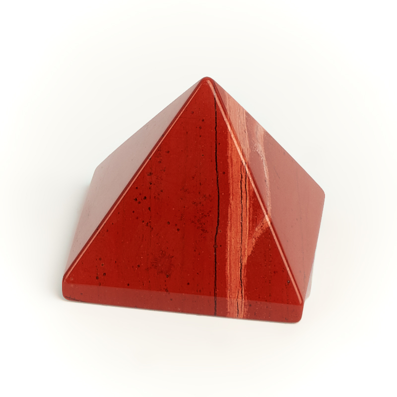 Пирамида яшма красная ЮАР 3 см