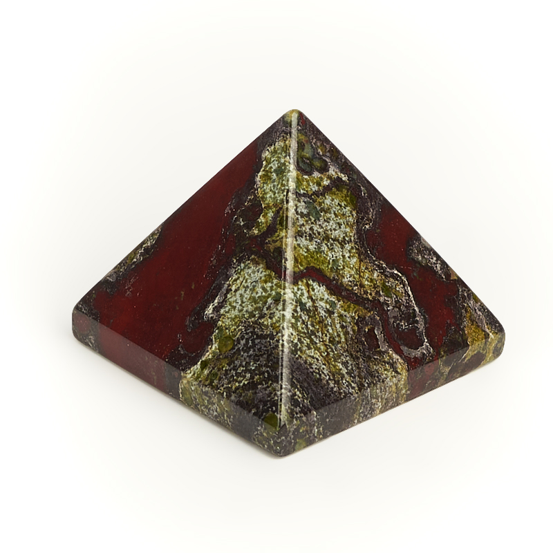 Пирамида яшма зеленая ЮАР 3 см