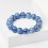Браслет кианит синий Бразилия 12 мм 17 см