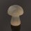 Статуэтка Грибочек агат серый Ботсвана 2 см