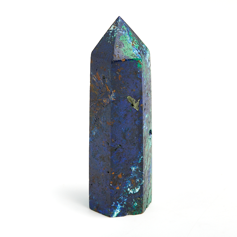 Кристалл азуромалахит Конго (ограненный) S (4-7 см)