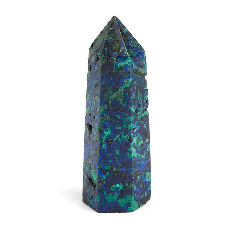 Кристалл азуромалахит Конго (ограненный) S (4-7&nbsp;см)