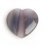 Сердечко агат серый Ботсвана 4,5-5 см