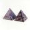 Пирамида чароит Россия 5 см