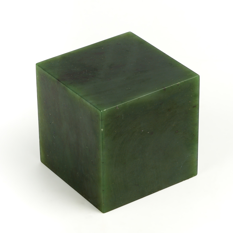 Куб нефрит зеленый Россия 5 см
