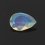 Огранка опал благородный белый Австралия груша (1 шт) 4*6 мм
