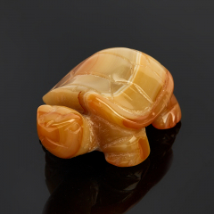 Черепаха агат абрикосовый Ботсвана 4,5 см