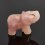 Слон розовый кварц Бразилия 4 см