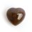 Сердечко агат моховой Индия 2 см