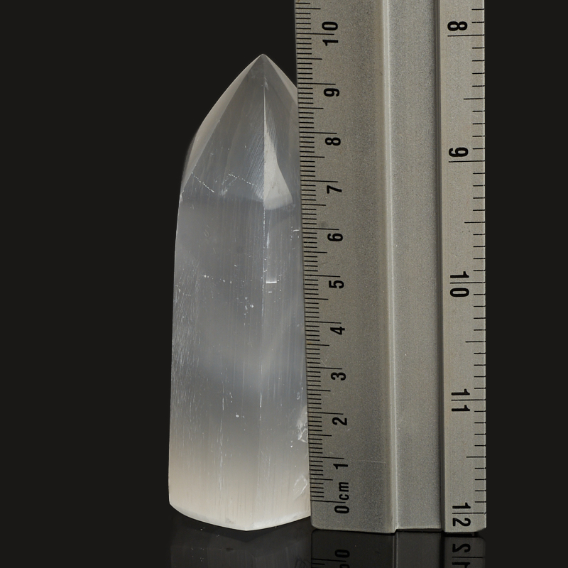 Кристалл селенит Канада (ограненный) M (7-12 см)