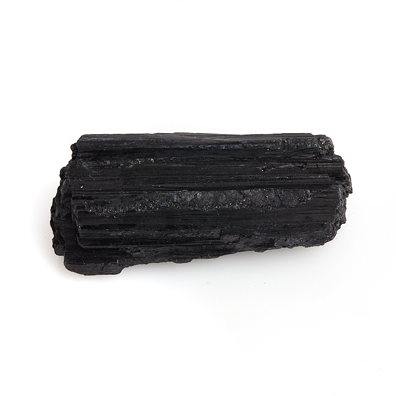 Кристалл турмалин черный (шерл) Бразилия M (7-12 см)