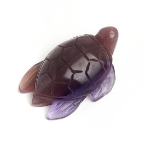 Черепаха флюорит фиолетовый 6 см