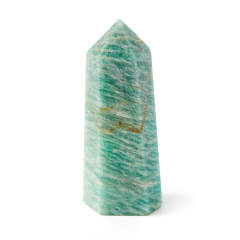 Кристалл амазонит Перу (ограненный) S (4-7 см)