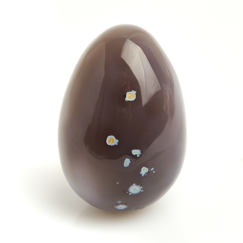 Яйцо агат серый Ботсвана 5,5-6 см