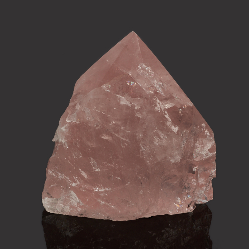Кристалл розовый кварц Бразилия S (4-7 см)