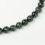 Бусы клинохлор (серафинит) Россия 8&nbsp;мм 46&nbsp;см (+7&nbsp;см) (сталь хир.)