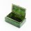 Шкатулка нефрит зеленый Россия 9х5,5х3,5 см
