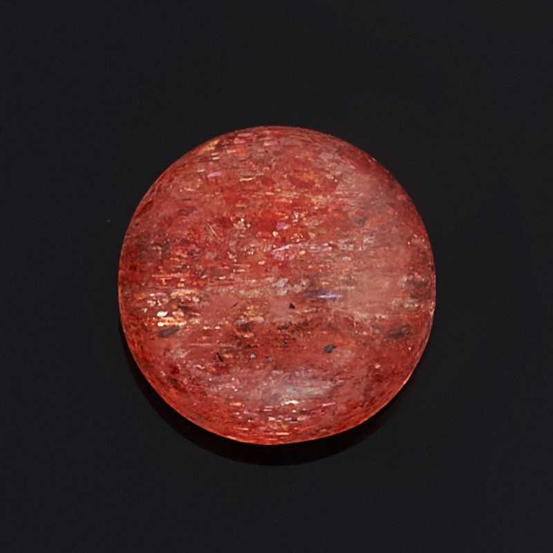 Кабошон солнечный камень Бразилия (1 шт) 7*4 мм
