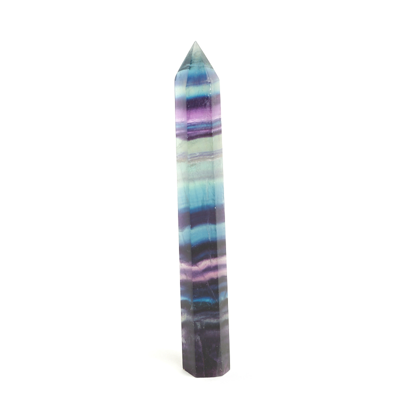 Кристалл флюорит Китай (ограненный) M (7-12 см)