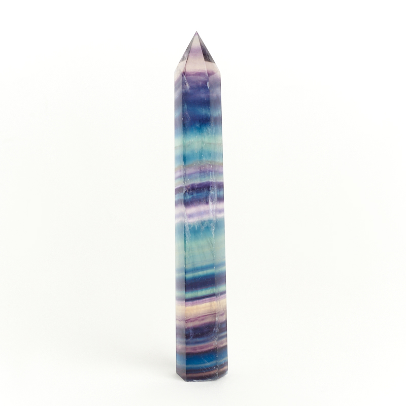 Кристалл флюорит Китай (ограненный) M (7-12 см)