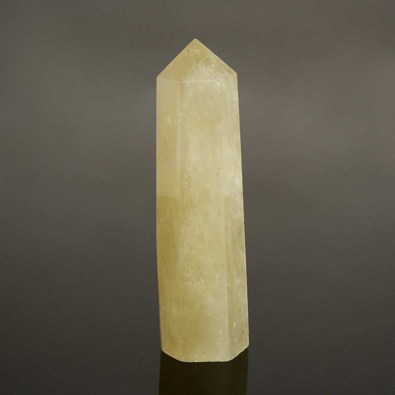 Кристалл цитрин Бразилия (ограненный) M (7-12 см)