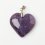 Кулон чароит Россия (биж. сплав) сердечко 4-4,5 см