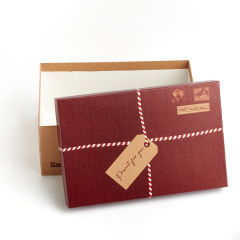 Подарочная упаковка (картон) универсальная (коробка) (микс) 280х185х115 мм