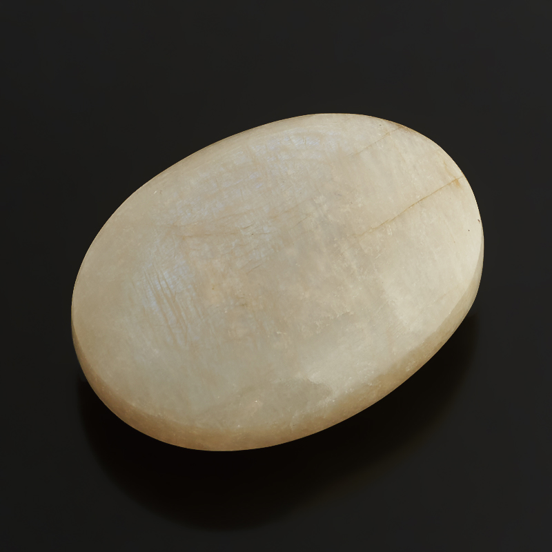 Галтовка лунный камень (беломорит) Россия S (4-7 см) (1 шт)