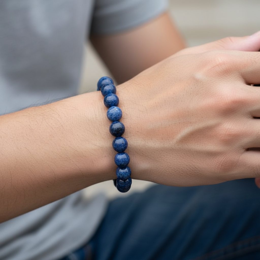 Браслет содалит Бразилия 10 мм 17 см