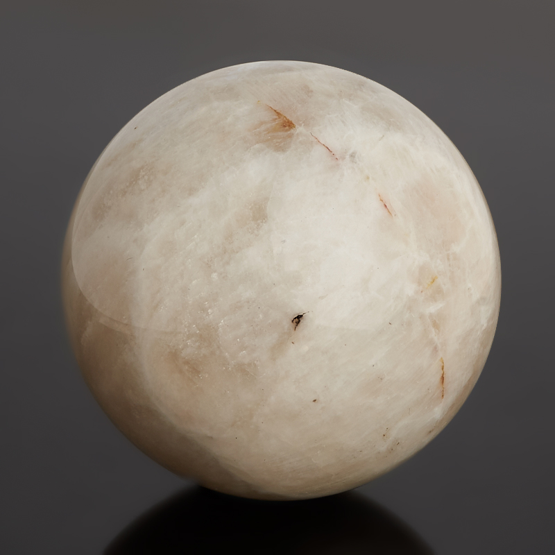 Шар лунный камень (беломорит) Индия 6 см