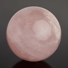 Шар розовый кварц Бразилия 8 см