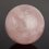 Шар розовый кварц Бразилия 8 см