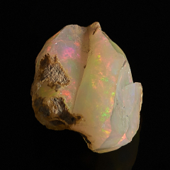 Образец опал благородный белый Эфиопия (1,5-2 см)