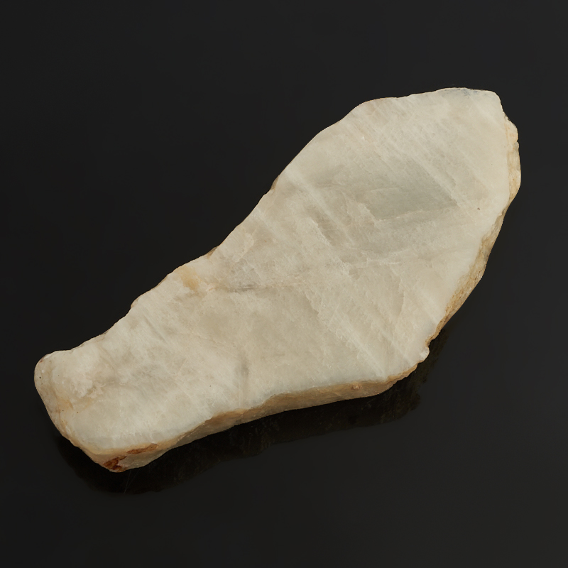 Срез лунный камень (беломорит) Индия L (12-16 см)