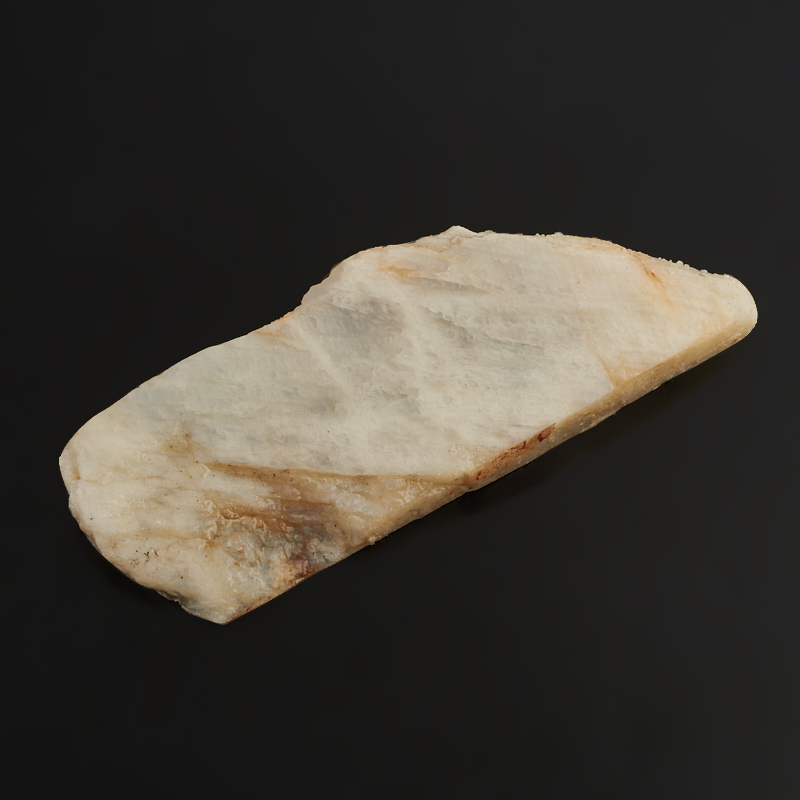 Срез лунный камень (беломорит) Индия M (7-12 см)