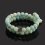 Браслет амазонит Перу (биж. сплав) пружина 8 мм 17 см (регулируемый)