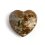 Сердечко яшма океаническая Мадагаскар 2-2,5 см