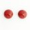 Серьги халцедон Казахстан (биж. сплав) пуссеты