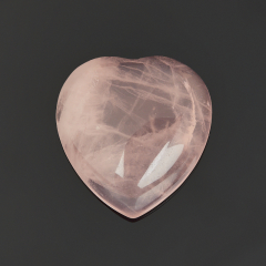 Сердечко розовый кварц Бразилия 2,5 см