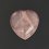 Сердечко розовый кварц Бразилия 2,5 см