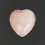 Сердечко розовый кварц Бразилия 2,5 см