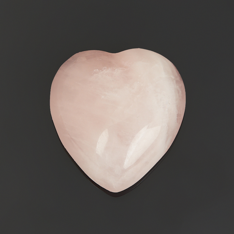 Сердечко розовый кварц Бразилия 2,5 см