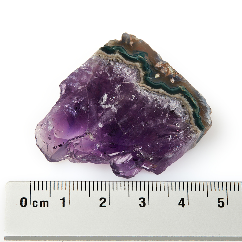 Срез аметист Бразилия XS (3-4 см) (1 шт)