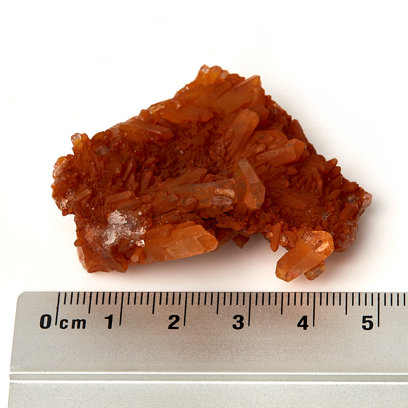 Друза кварц с гематитом Китай S (4-7 см) (1 шт)